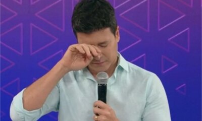Video mostra Rodrigo Faro emocionado em despedida ‘Que eu veja