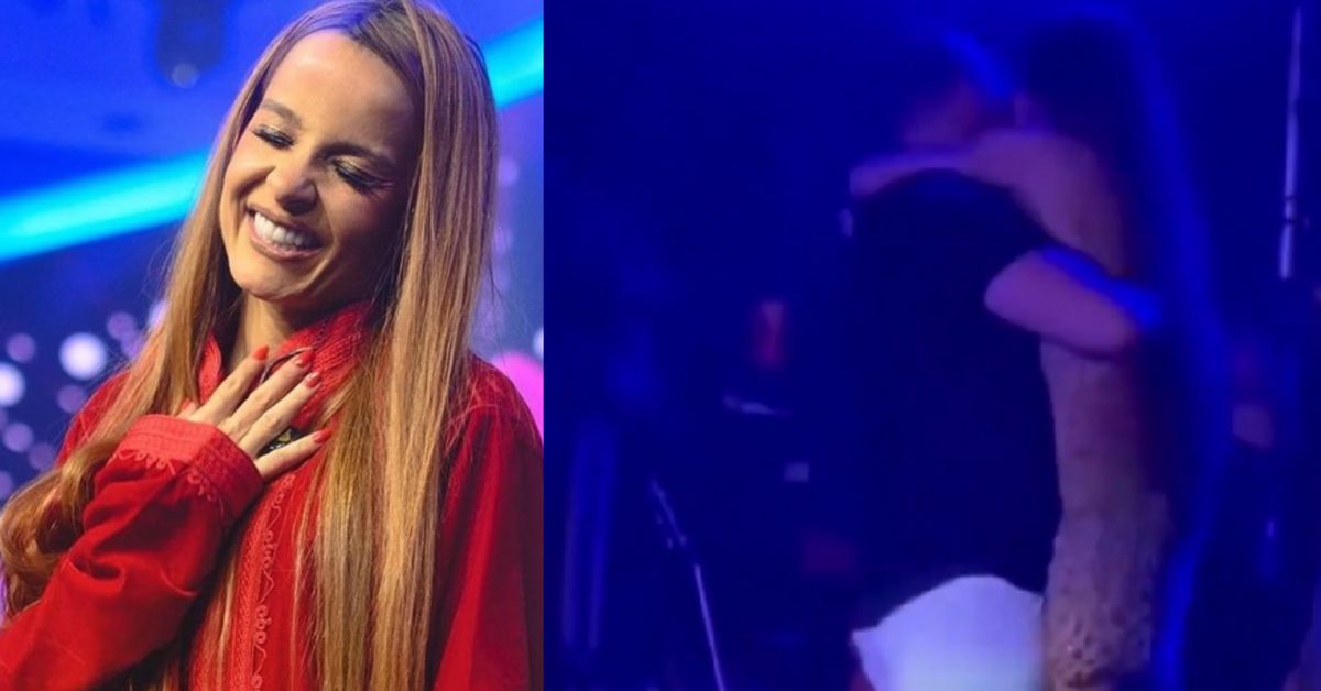 Vídeo mostra momento em que cantora Maiara precisa ser carregada por segurança em show 31 Video mostra momento em que cantora Maiara precisa ser carregada