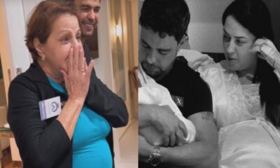 Video mostra momento emocionante que avo conhece filha de Zeze