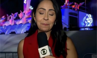 Video mostra reporter da Globo dando noticia que ninguem esperava