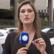 Video reporter e assaltada ao vivo fica sem o celular