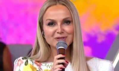 Video – Eliana lembra perda do pai ao vivo e