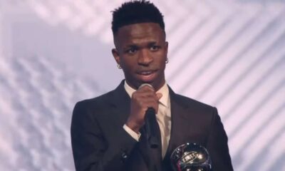 Vini Jr faz historia e e eleito o melhor jogador