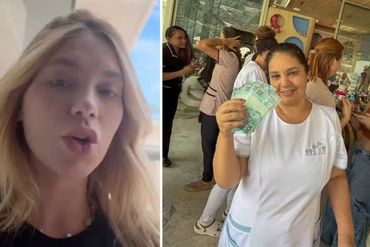 Virgínia Fonseca emociona equipe com envelopes de dinheiro e recebe presente especial de funcionário: ‘Eu que fiz’ 31 Virginia Fonseca emociona equipe com envelopes de dinheiro e recebe