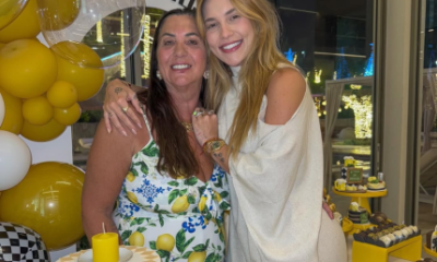 Virginia homenageia a mãe em festa de aniversário: “Você é meu exemplo”