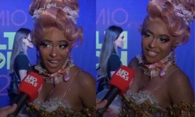 Wenny Isa homenageia de Preta Gil à Beyonce em vestido no Prêmio Multishow