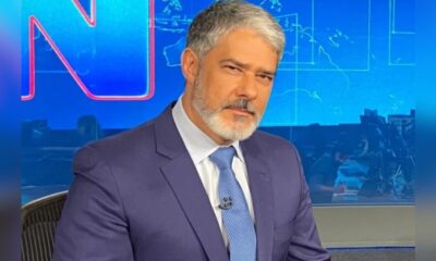 William Bonner sofre acidente no RJ e levado para hospital