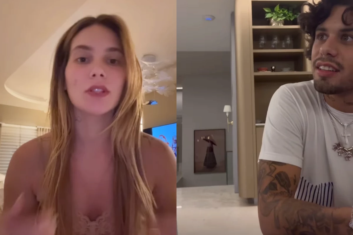 Zé Felipe tem crise de ciúmes e atrapalha vídeo de Virginia: ‘Ele falou que sentiu o meu cabelo…’ 31 Ze Felipe tem crise de ciumes e atrapalha video de