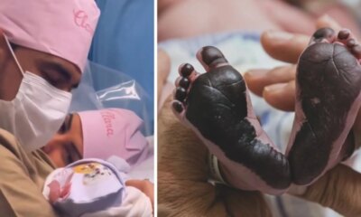 Zeze di Camargo celebra nascimento da filha no Natal e