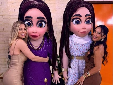 Scheila Carvalho e Sheila Mello revelam para qual “mascarado” estão torcendo no “The Masked” 31 1737164595 Scheila Carvalho e Sheila Mello revelam para qual mascarado estao