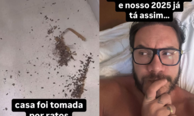 2025 bem tranquilo Eliezer passa perrengue com infestacao de ratos
