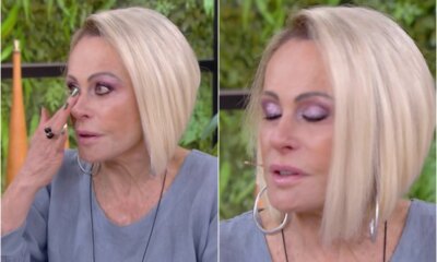 Ana Maria Braga interrompe Mais Voce as pressas e chora