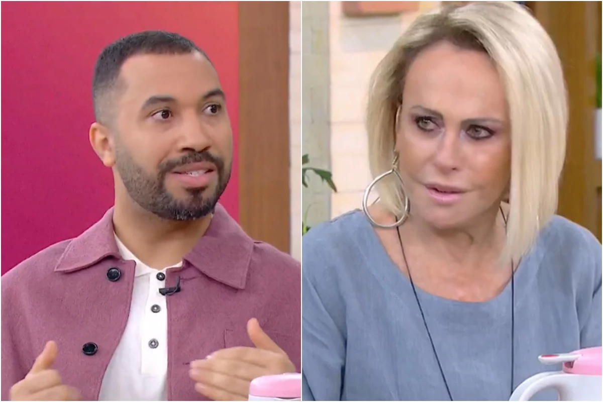Ana Maria se incomoda com atitude de Gil do Vigor e manda ver ao vivo: ‘não concordo’ 39 Ana Maria se incomoda com atitude de Gil do Vigor