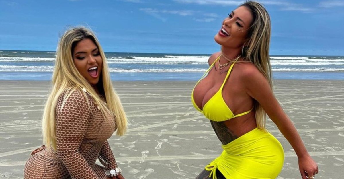 Andressa Urach e Mulher Filé selam a paz dando beijo após passarem seis anos brigadas; entenda o motivo 31 Andressa Urach e Mulher File selam a paz dando beijo