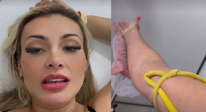 Andressa Urach lamenta nao conseguir trabalhar e revela o motivo
