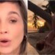 Aos 50 anos Flavia Alessandra se pendura em arvore e