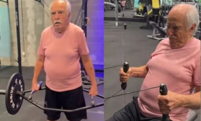 Aos 91 anos Ary Fontoura mostra em video o que