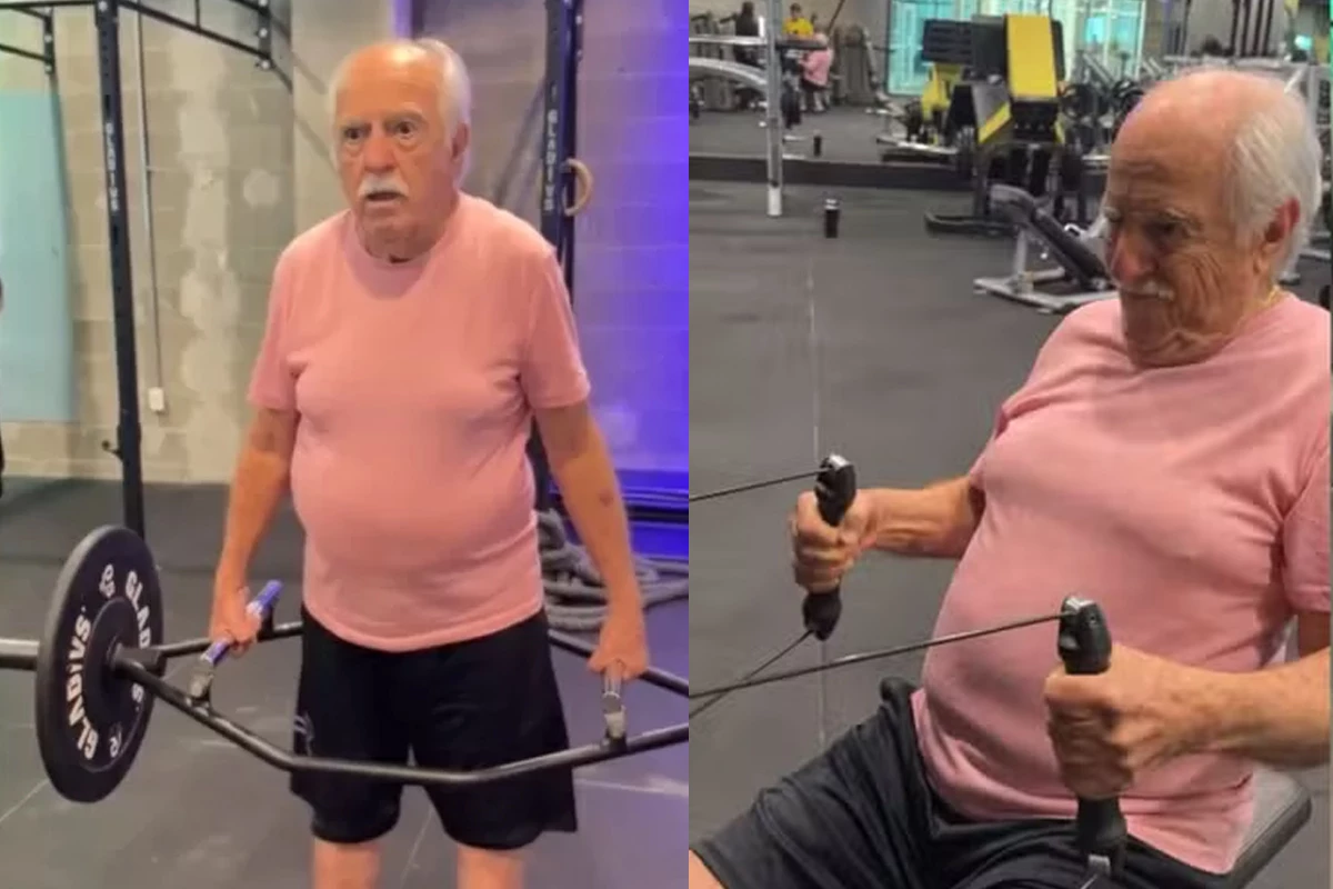 Aos 91 anos, Ary Fontoura mostra em vídeo o que faz na academia 31 Aos 91 anos Ary Fontoura mostra em video o que