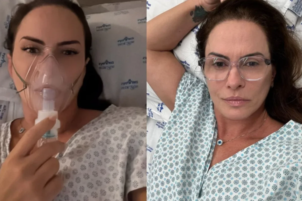 Após passar mal, Núbia Óliiver é internada e seu estado de saúde vem à tona: ‘Não esperava algo grave assim’ 31 Apos passar mal Nubia Oliiver e internada e seu estado