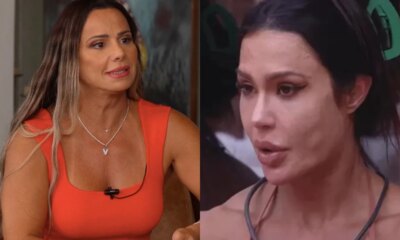 Assim teria reagido a atriz Viviane Araujo ao descobrir o