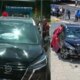 Atriz atropela casal e homem perde a vida a mulher