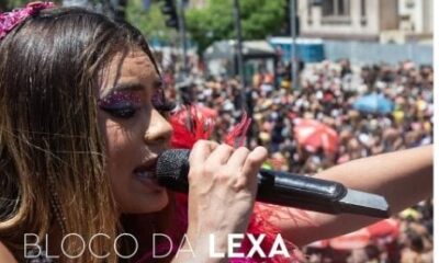Bloco da Lexa e cancelado apos cantora anunciar internacao
