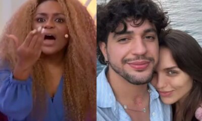 Cariucha esculacha namoro de Nattan e Rafa Kalimann ao vivo