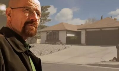 Casa de Walter White da serie Breaking Bad esta sendo