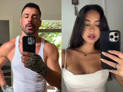 Caua Reymond e visto em clima de romance com ex participante