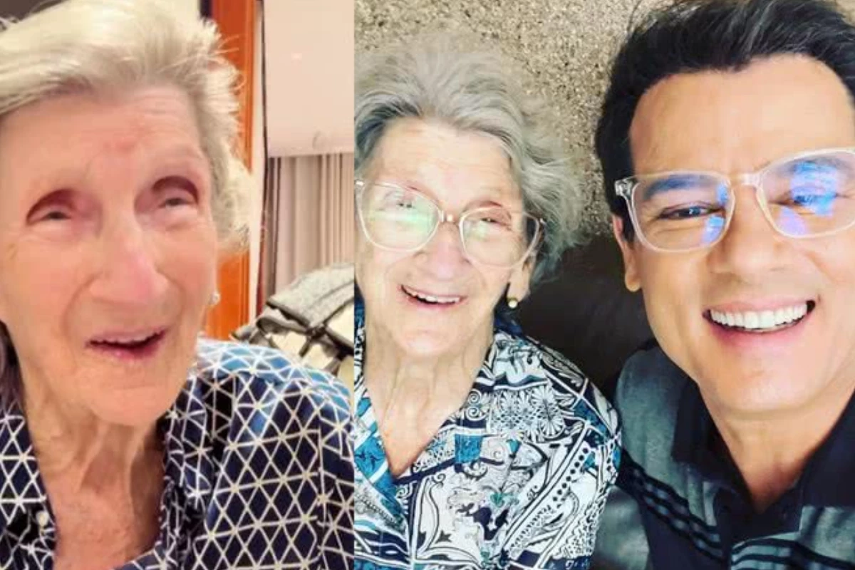 Celso Portiolli é tomado pela dor do luto e publica vídeo emocionante de sua mãe: ‘Ela foi morar com Deus’ 31 Celso Portiolli e tomado pela dor do luto e publica