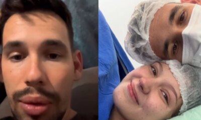 Com a esposa e filho na UTI marido de Isabel