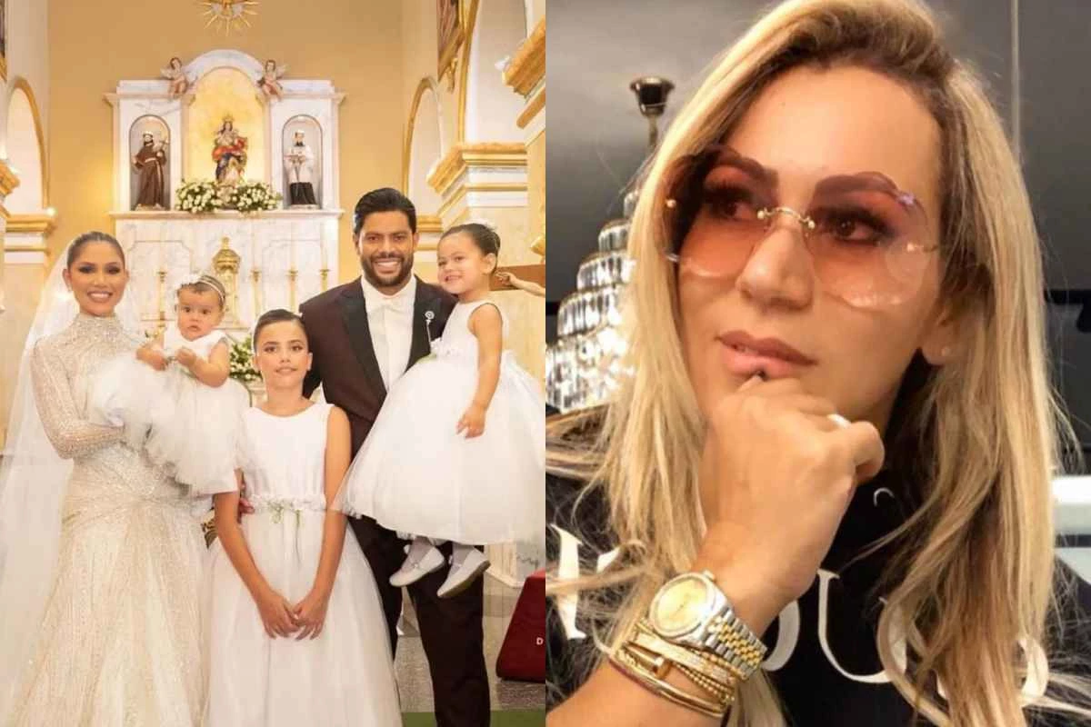 Com filha participando do casamento de Hulk e Camila Ângelo, Iran Ângelo manda recado: ‘Sabe da dimensão…’ 33 Com filha participando do casamento de Hulk e Camila Angelo