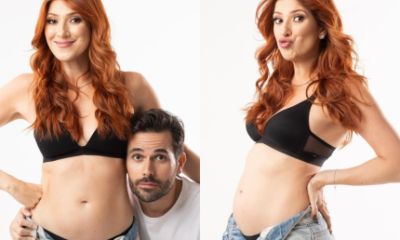 Dani Calabresa exibe barriguinha de gravida em fotos ineditas e