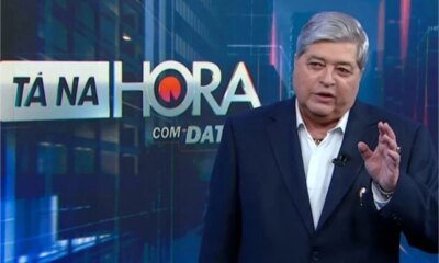 Datena reclama do salario e pega todos de surpresa em