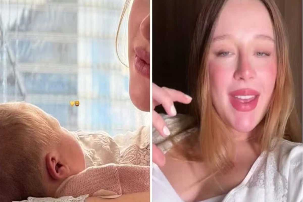 Duda Reis surge após o parto de sua primeira filha e revela que se sente como bêbada 31 Duda Reis surge apos o parto de sua primeira filha