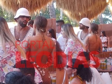 Ela com um, ele com outra: Rafaella e Gabigol curtem Réveillon juntos, mas separados 31 Ela com um ele com outra Rafaella e Gabigol curtem