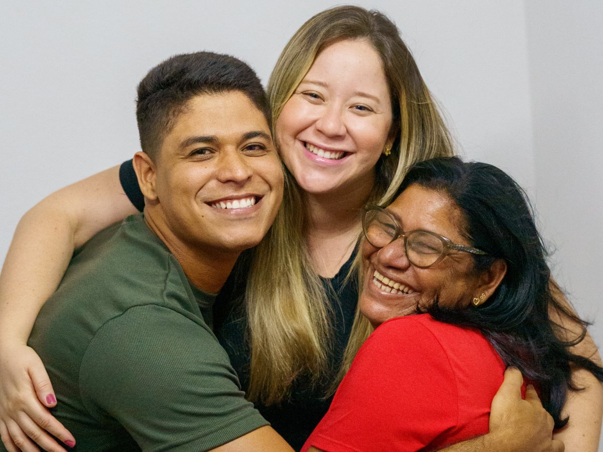 Guilherme Vilar, Letícia Tavares e Joselma Silva - Foto: Divulgação