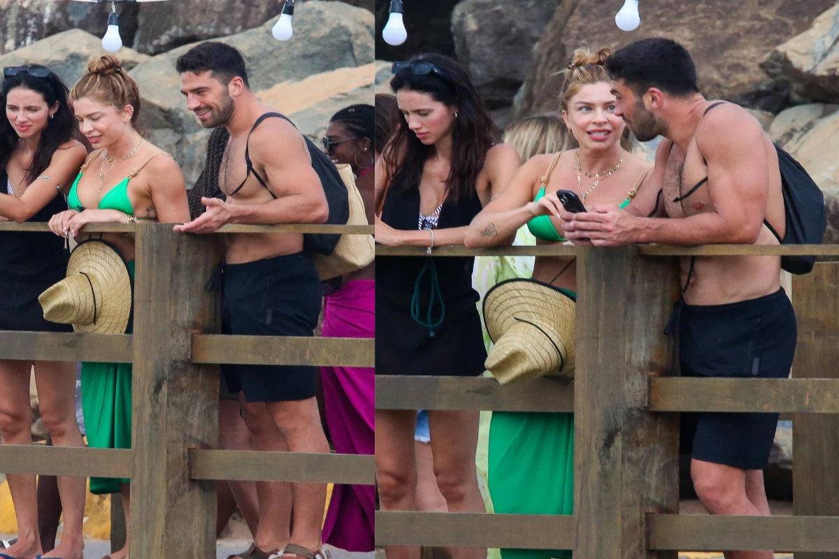 Em clima de romance, Grazi Massafera é flagrada com modelo italiano em Fernando de Noronha 31 Em clima de romance Grazi Massafera e flagrada com modelo