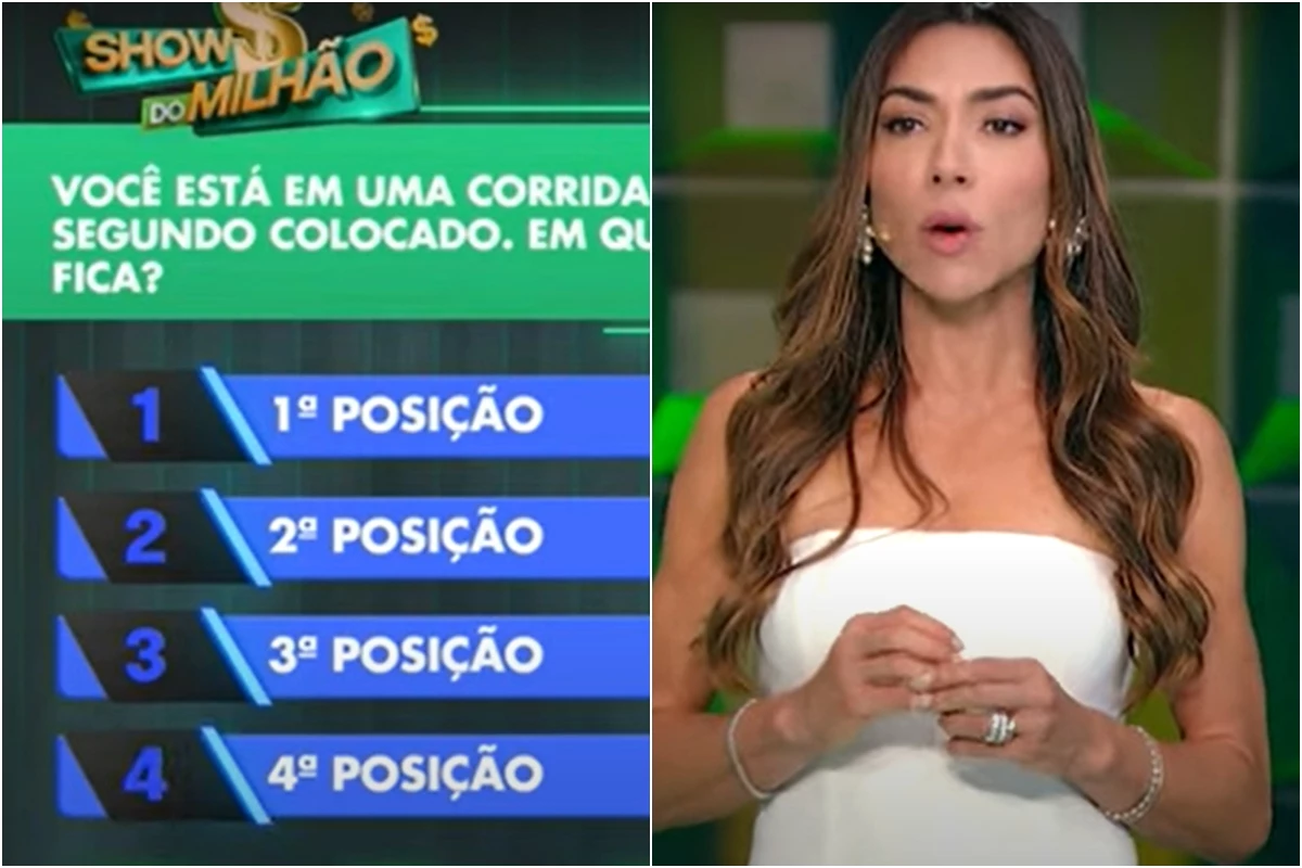 Esta foi a pergunta que derrubou ator do SBT no Show do Milhão Especial; ele errou e perdeu metade do prêmio 33 Esta foi a pergunta que derrubou ator do SBT no
