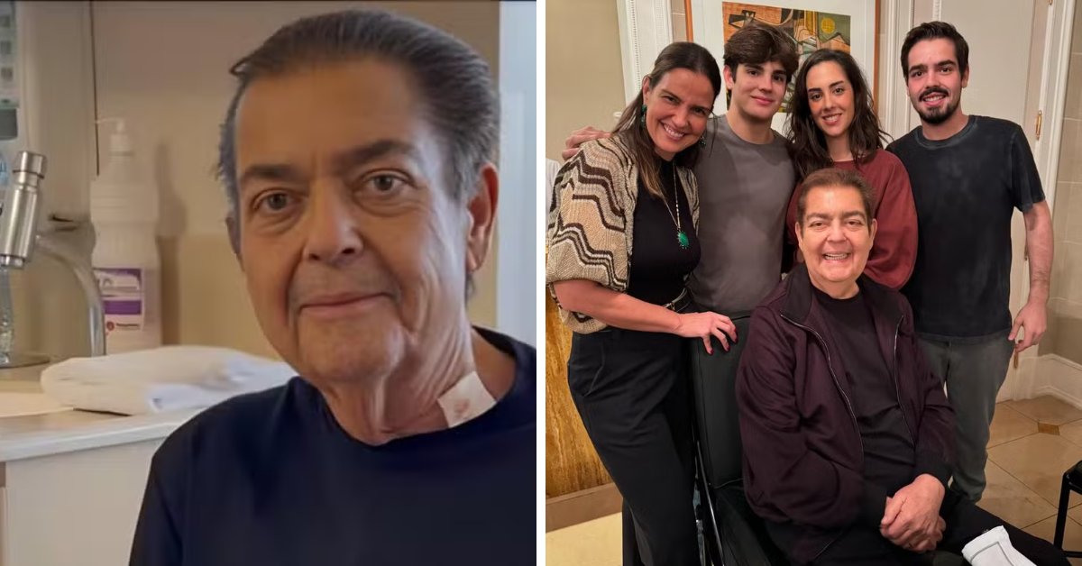 Faustão está internado desde dezembro em hospital de SP e família dá detalhes sobre o seu atual estado de saúde 31 Faustao esta internado desde dezembro em hospital de SP e