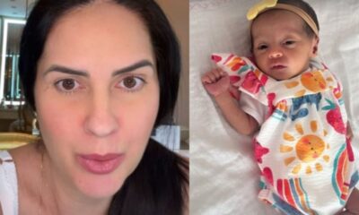 Filha cacula de Zeze Di Camargo e prematura Graciele Lacerda