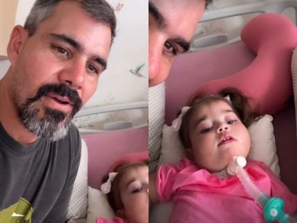 Filha de Juliano Cazarré tem alta hospitalar após internação na UTI 31 Filha de Juliano Cazarre tem alta hospitalar apos internacao na