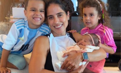 Filha de Zeze Di Camargo se emociona ao conhecer a