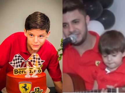 Filho caçula de Cristiano Araújo completa 12 anos e usa mesma roupa do sertanejo 31 Filho cacula de Cristiano Araujo completa 12 anos e usa