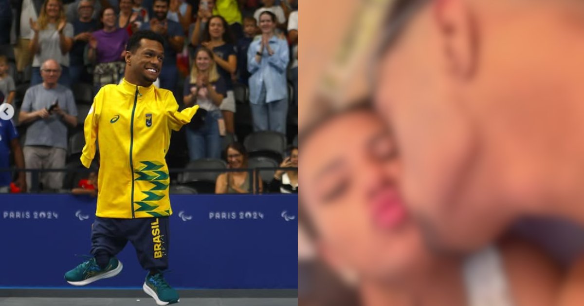 Gabrielzinho, medalhista da natação paralímpica, surge nas redes sociais com namorada ‘gata’ em praia do RJ 31 Gabrielzinho medalhista da natacao paralimpica surge nas redes sociais com