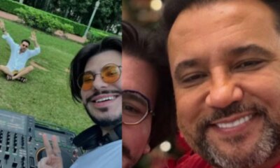 Geraldo Luis celebra a estreia do filho DJ e relembra