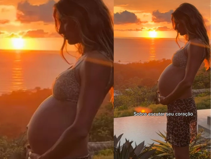 Gisele Bündchen posta barrigão em suas redes sociais pela 1ª vez e encanta web 31 Gisele Bundchen posta barrigao em suas redes sociais pela 1a