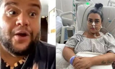 Gominho vai ate Eliana e desabafa sobre estado de saude