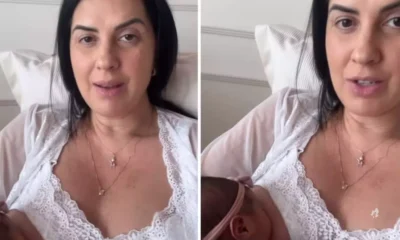 Graciele Lacerda entrega detalhes sobre maternidade real Sem dormir