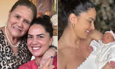 Graciele Lacerda explica o motivo da sogra ainda nao ter